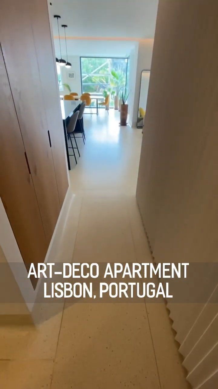 Art Deco apartment in Lisbon Portekiz