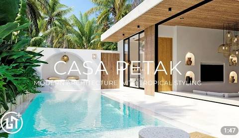 Bali'de Tropikal Lüksün Yeni Adresi: Özel Havuzlu Modern Villa